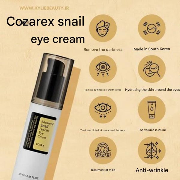 کرم دور چشم حلزون و پپتاید برند COSRX